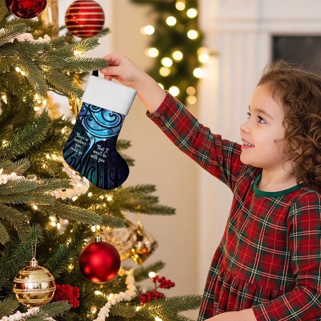 Aotearoa Maori Te Whai Rahi Christmas Stocking Tala - Nowhere You Could Go That I Won't Be With You - Polynesian Pride