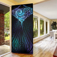 Aotearoa Maori Te Whai Rahi Door Cover Tala - Nowhere You Could Go That I Won't Be With You - Polynesian Pride