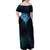 Aotearoa Maori Te Whai Rahi Family Matching Off Shoulder Maxi Dress and Hawaiian Shirt Tala - Nowhere You Could Go That I Won't Be With You - Polynesian Pride