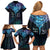 Aotearoa Maori Te Whai Rahi Family Matching Off Shoulder Short Dress and Hawaiian Shirt Tala - Nowhere You Could Go That I Won't Be With You - Polynesian Pride