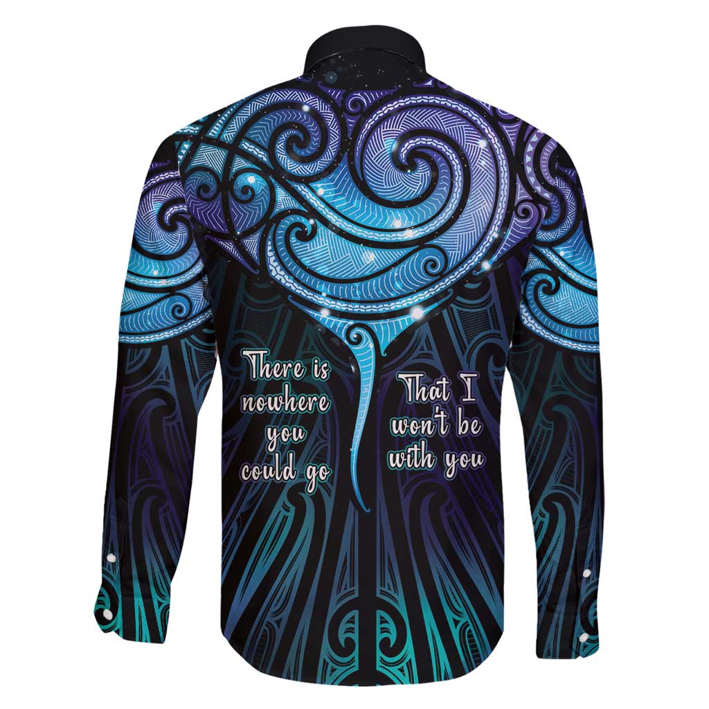 Aotearoa Maori Te Whai Rahi Family Matching Summer Maxi Dress and Hawaiian Shirt Tala - Nowhere You Could Go That I Won't Be With You - Polynesian Pride