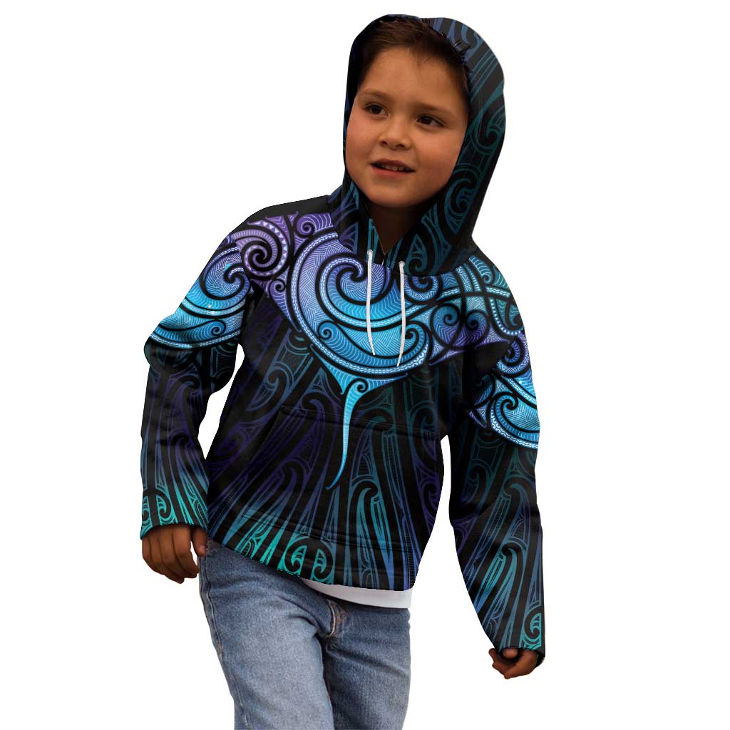 Aotearoa Maori Te Whai Rahi Kid Hoodie Tala - Nowhere You Could Go That I Won't Be With You - Polynesian Pride