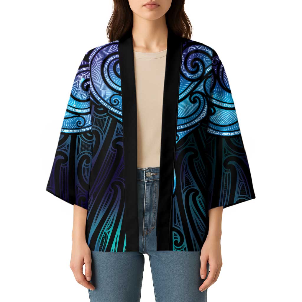 Aotearoa Maori Te Whai Rahi Kimono Tala - Nowhere You Could Go That I Won't Be With You - Polynesian Pride