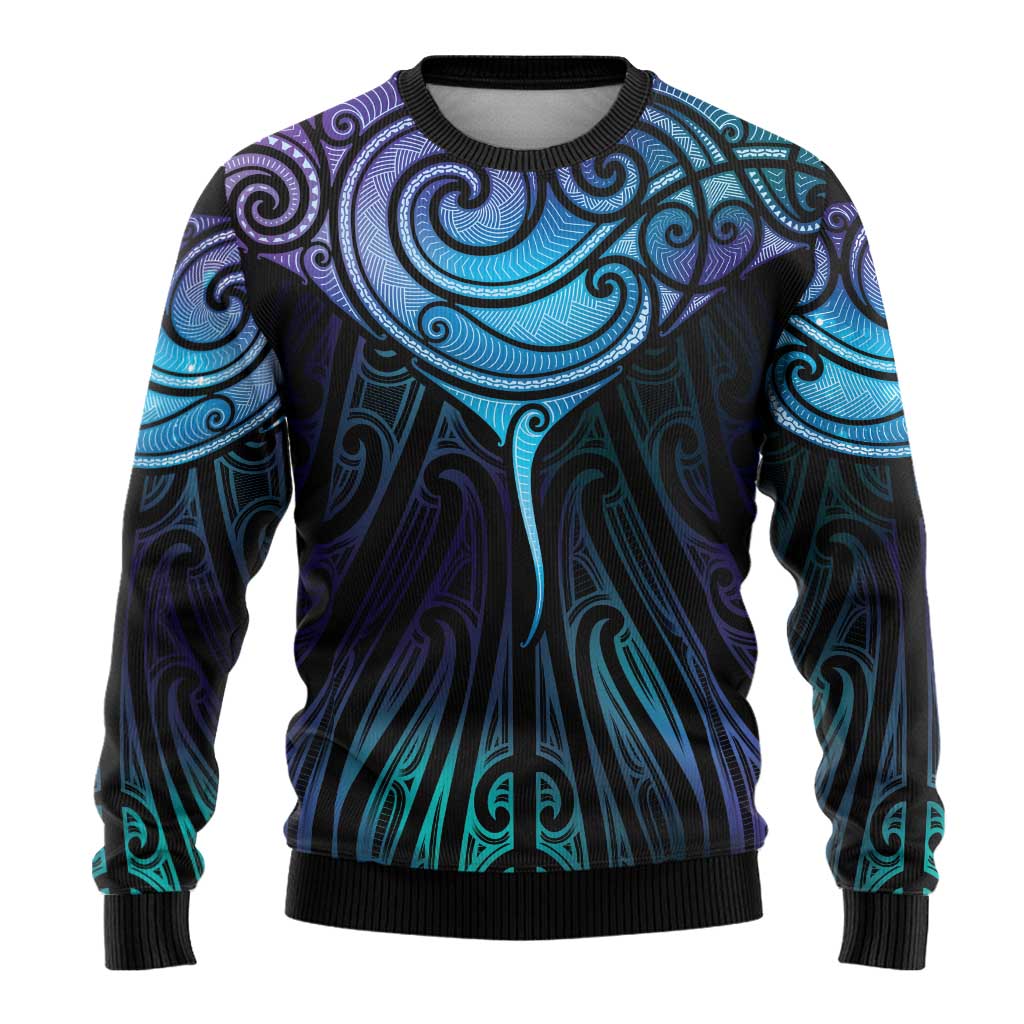 Aotearoa Maori Te Whai Rahi Ugly Christmas Sweater Tala - Nowhere You Could Go That I Won't Be With You - Polynesian Pride