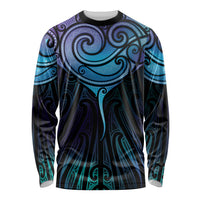 Aotearoa Maori Te Whai Rahi Long Sleeve Shirt Tala - Nowhere You Could Go That I Won't Be With You - Polynesian Pride