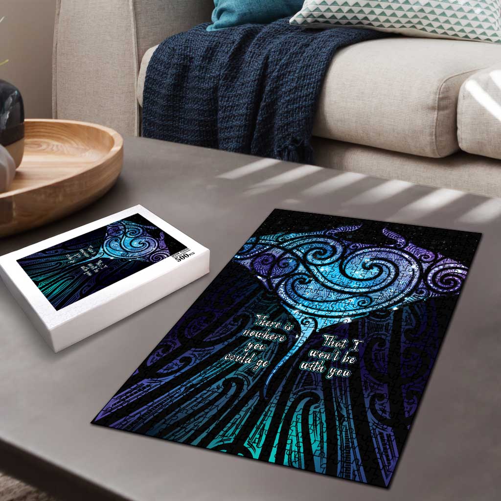 Aotearoa Maori Te Whai Rahi Puzzle Tala - Nowhere You Could Go That I Won't Be With You - Polynesian Pride