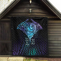 Aotearoa Maori Te Whai Rahi Quilt Tala - Nowhere You Could Go That I Won't Be With You - Polynesian Pride