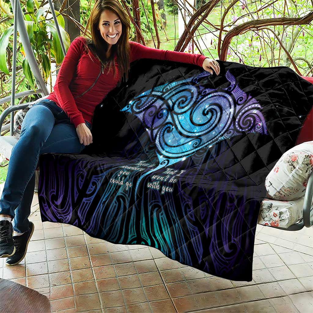 Aotearoa Maori Te Whai Rahi Quilt Tala - Nowhere You Could Go That I Won't Be With You - Polynesian Pride