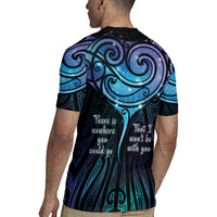 Aotearoa Maori Te Whai Rahi Rugby Jersey Tala - Nowhere You Could Go That I Won't Be With You - Polynesian Pride