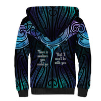 Aotearoa Maori Te Whai Rahi Sherpa Hoodie Tala - Nowhere You Could Go That I Won't Be With You - Polynesian Pride