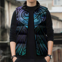 Aotearoa Maori Te Whai Rahi Sleeveless Puffer Jacket Tala - Nowhere You Could Go That I Won't Be With You - Polynesian Pride