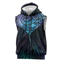 Aotearoa Maori Te Whai Rahi Sleeveless Zip Hoodie Tala - Nowhere You Could Go That I Won't Be With You LT7