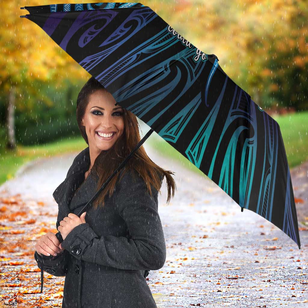 Aotearoa Maori Te Whai Rahi Umbrella Tala - Nowhere You Could Go That I Won't Be With You - Polynesian Pride