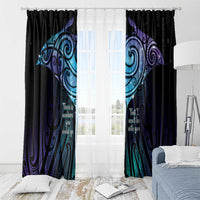 Aotearoa Maori Te Whai Rahi Window Curtain Tala - Nowhere You Could Go That I Won't Be With You - Polynesian Pride