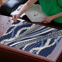 Polynesian Puakeniken Pikake Twisted Lei Puzzle Navy Blue LT7 - Polynesian Pride