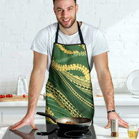 Polynesian Puakeniken Pikake Twisted Lei Apron Emerald LT7 - Polynesian Pride