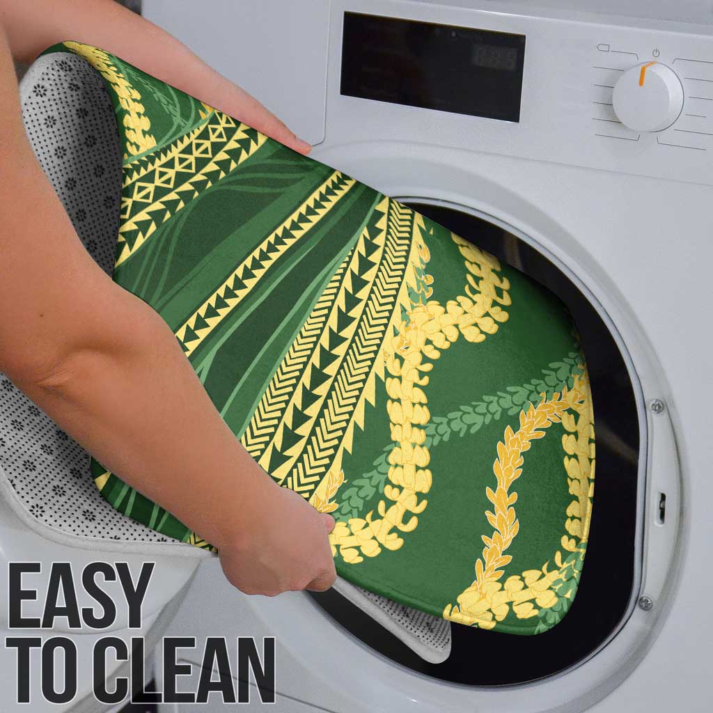 Polynesian Puakeniken Pikake Twisted Lei Bathroom Set Emerald - Polynesian Pride