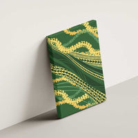 Polynesian Puakeniken Pikake Twisted Lei Canvas Wall Art Emerald LT7 - Polynesian Pride
