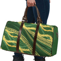 Polynesian Puakeniken Pikake Twisted Lei Travel Bag Emerald - Polynesian Pride