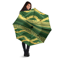 Polynesian Puakeniken Pikake Twisted Lei Umbrella Emerald LT7 - Polynesian Pride