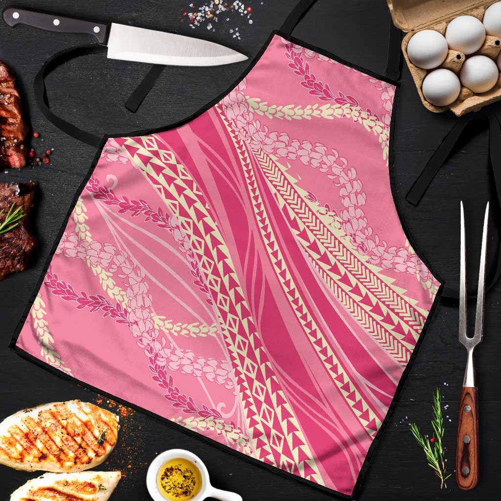 Polynesian Puakeniken Pikake Twisted Lei Apron Rose Pink LT7 Rose Pink - Polynesian Pride