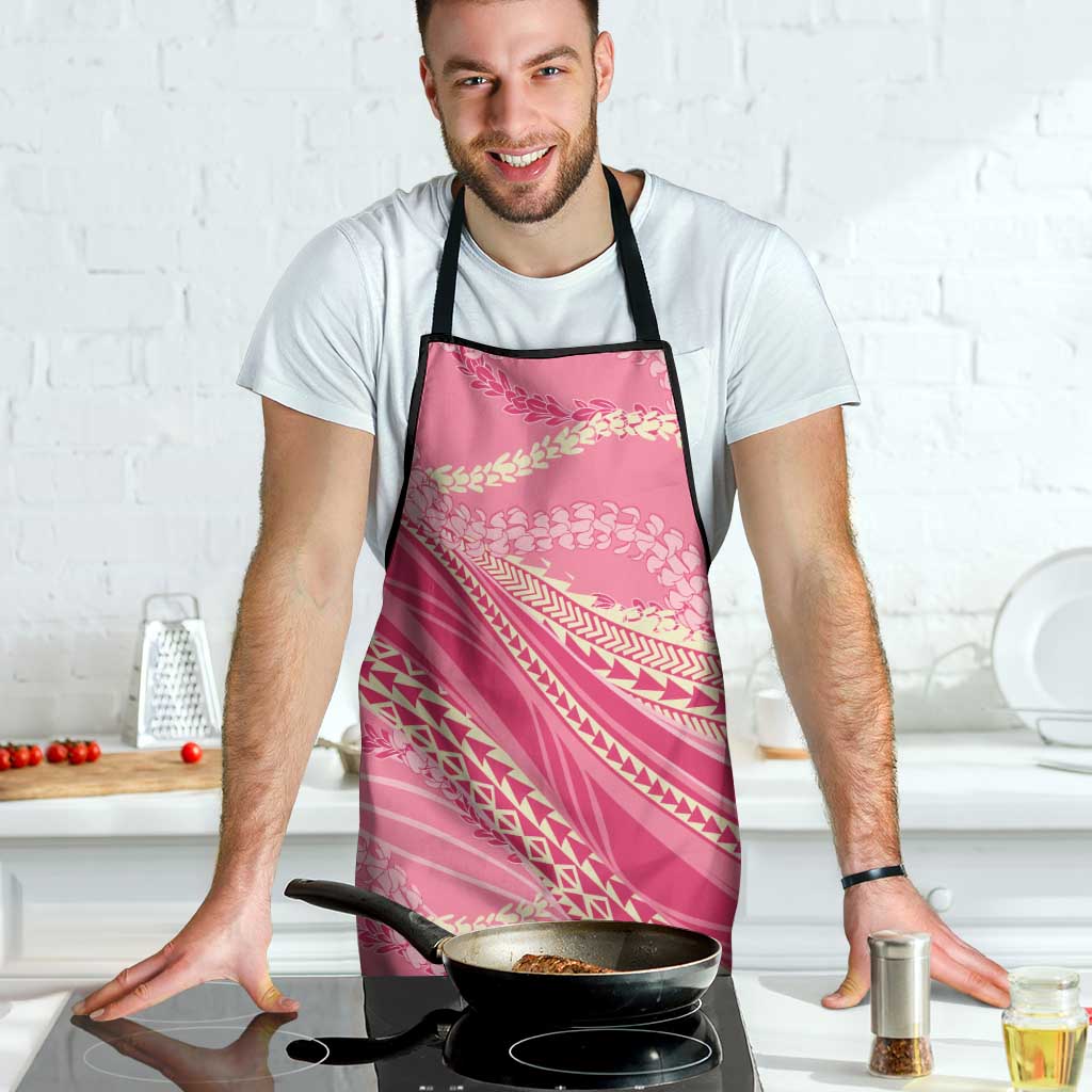 Polynesian Puakeniken Pikake Twisted Lei Apron Rose Pink LT7 - Polynesian Pride