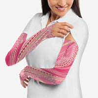 Polynesian Puakeniken Pikake Twisted Lei Arm Sleeves Rose Pink LT7 - Polynesian Pride