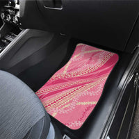 Polynesian Puakeniken Pikake Twisted Lei Car Mats Rose Pink LT7 - Polynesian Pride