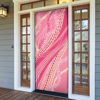 Polynesian Puakeniken Pikake Twisted Lei Door Cover Rose Pink LT7 - Polynesian Pride