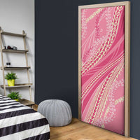 Polynesian Puakeniken Pikake Twisted Lei Door Cover Rose Pink LT7 - Polynesian Pride