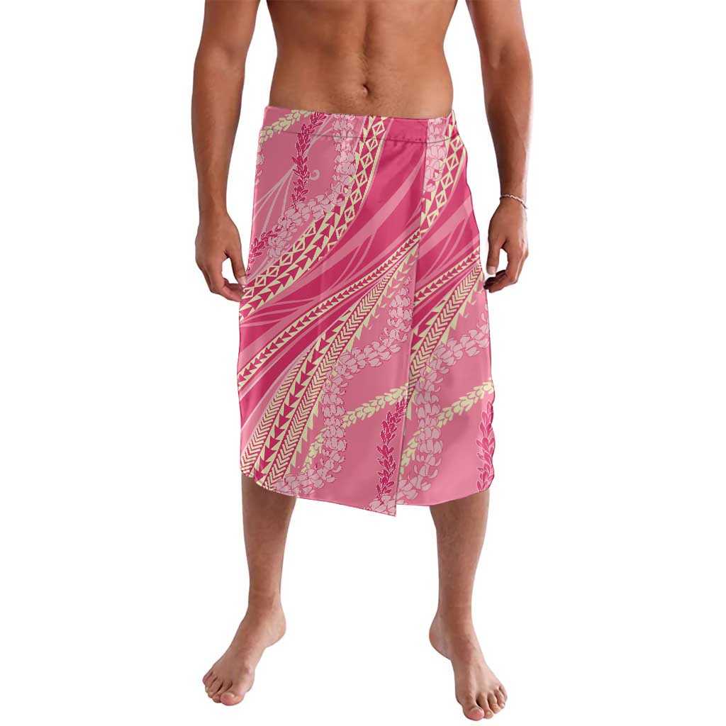 Polynesian Puakeniken Pikake Twisted Lei Lavalava Rose Pink - Polynesian Pride