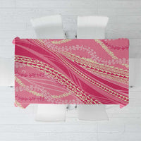 Polynesian Puakeniken Pikake Twisted Lei Tablecloth Rose Pink LT7 Rose Pink - Polynesian Pride