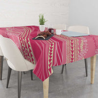 Polynesian Puakeniken Pikake Twisted Lei Tablecloth Rose Pink LT7 - Polynesian Pride