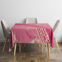 Polynesian Puakeniken Pikake Twisted Lei Tablecloth Rose Pink LT7 - Polynesian Pride