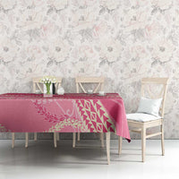 Polynesian Puakeniken Pikake Twisted Lei Tablecloth Rose Pink LT7 - Polynesian Pride