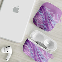 Polynesian Puakeniken Pikake Twisted Lei AirPods Case Amethys - Polynesian Pride