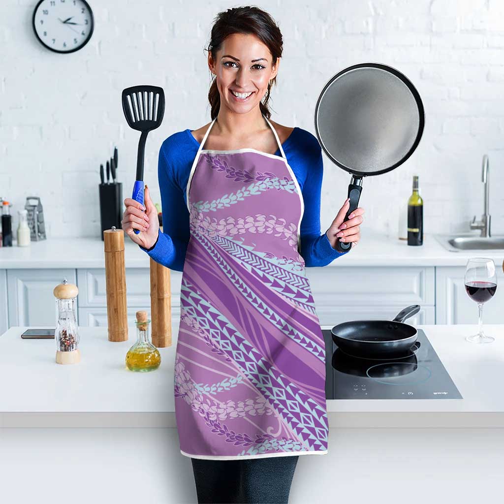 Polynesian Puakeniken Pikake Twisted Lei Apron Amethys LT7 - Polynesian Pride