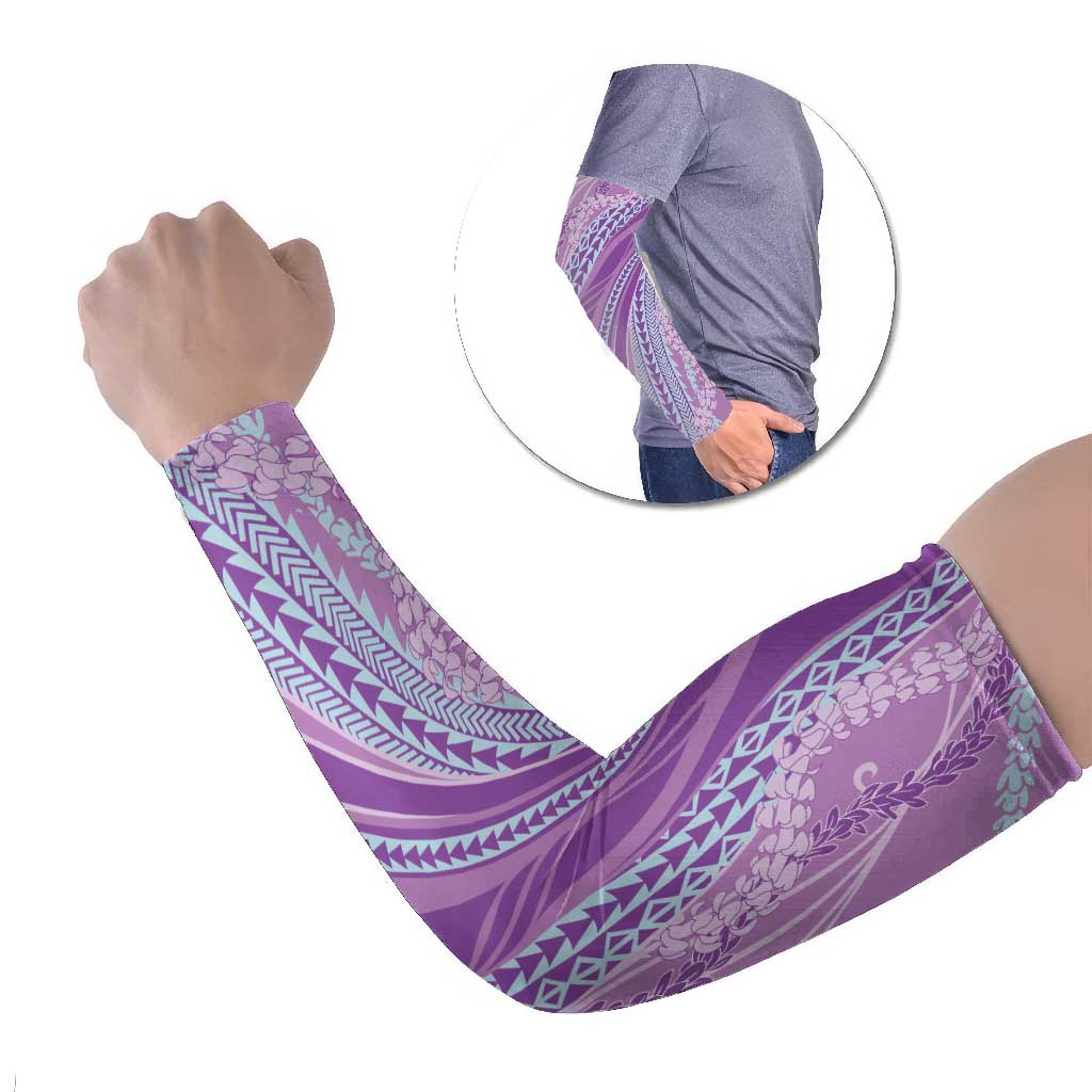 Polynesian Puakeniken Pikake Twisted Lei Arm Sleeves Amethys LT7 Set of 2 Amethys - Polynesian Pride