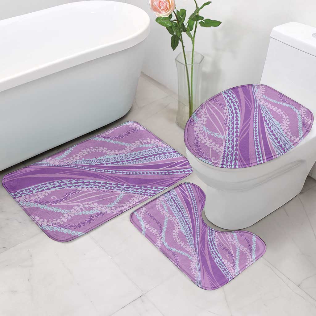 Polynesian Puakeniken Pikake Twisted Lei Bathroom Set Amethys - Polynesian Pride