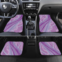 Polynesian Puakeniken Pikake Twisted Lei Car Mats Amethys LT7 Set 4pcs Amethys - Polynesian Pride