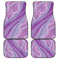 Polynesian Puakeniken Pikake Twisted Lei Car Mats Amethys LT7 - Polynesian Pride