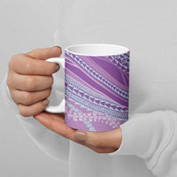 Polynesian Puakeniken Pikake Twisted Lei Ceramic Mug Amethys LT7 - Polynesian Pride