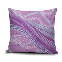 Polynesian Puakeniken Pikake Twisted Lei Pillow Cover Amethys - Polynesian Pride