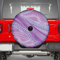 Polynesian Puakeniken Pikake Twisted Lei Spare Tire Cover Amethys - Polynesian Pride
