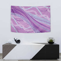 Polynesian Puakeniken Pikake Twisted Lei Tapestry Amethys - Polynesian Pride