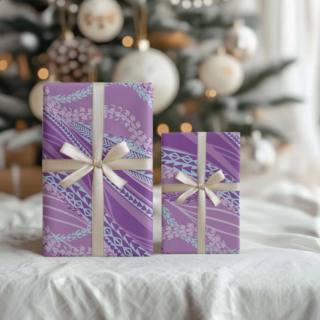 Polynesian Puakeniken Pikake Twisted Lei Wrapping Paper Amethys LT7 - Polynesian Pride