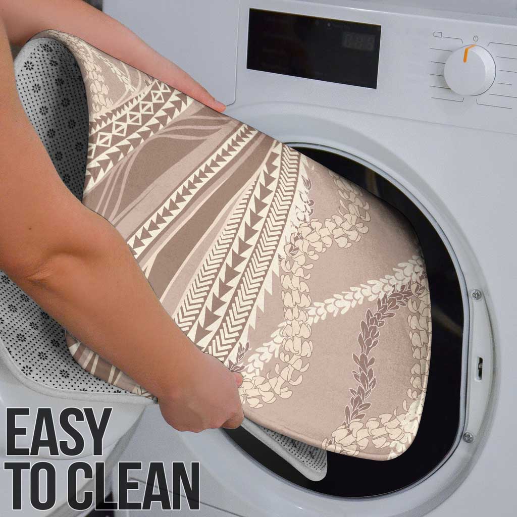 Polynesian Puakeniken Pikake Twisted Lei Bathroom Set Beige - Polynesian Pride