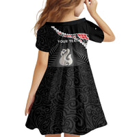 Personalised New Zealand Maori Family Matching Tank Maxi Dress and Hawaiian Shirt Manaia Mix Koru LT7 - Polynesian Pride