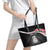 Personalised New Zealand Maori Leather Tote Bag Manaia Mix Koru LT7 - Polynesian Pride