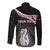 Personalised New Zealand Maori Long Sleeve Button Shirt Manaia Mix Koru LT7 - Polynesian Pride